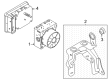 Ford Bronco Sport Brake Fluid Pump Diagram - LX6Z-2B373-M