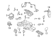Ford A/C Switch Diagram - 7C3Z-19986-A