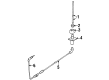 Ford Escort Antenna Cable Diagram - F8CZ-18812-AA
