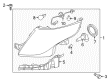 Ford Explorer Headlight Diagram - BB5Z-13008-J