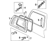 Ford Expedition Liftgate Lift Support Diagram - F75Z-7842104-AB