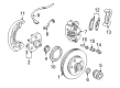Ford Ranger Backing Plate Diagram - F87Z-2K005-AA