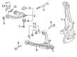 Ford Bronco Control Arm Bolt Diagram - -W720642-S439