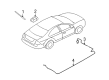 Ford Fusion Antenna Cable Diagram - 8E5Z-18812-A