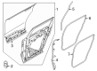 Lincoln Nautilus Door Seal Diagram - R2TZ-5825325-C