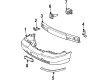 Ford Crown Victoria Bumper Diagram - YW1Z-17757-AA
