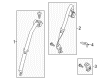 Ford Focus Seat Belt Diagram - G1EZ-99611B68-AB