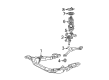 Ford Taurus Axle Beam Diagram - 2F1Z-5C145-AA