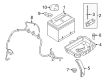 Ford Battery Cable Diagram - CT4Z-14300-B