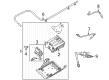 Ford Oxygen Sensor Diagram - 9L3Z-9G444-B