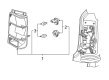 Mercury Mountaineer Back Up Light Diagram - F67Z-13405-AA