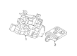 Ford Body Control Module Diagram - AC3Z-15604-D