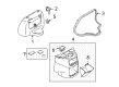 Ford Ashtray Diagram - YC3Z-7830702-BA