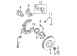 Ford Brake Rotor Diagram - YR3Z-1V125-B