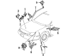 Ford Taurus EGR Valve Diagram - XF3Z-9D475-AB