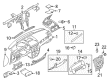 Mercury Milan Steering Column Cover Diagram - AE5Z-5404459-AC