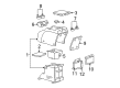 Ford F-150 Heritage Center Console Base Diagram - 1L3Z-15045A36-CAA