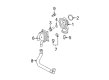 Lincoln MKX Oil Cooler Hose Diagram - 7T4Z-8N021-A
