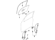Ford Contour Window Run Diagram - F5RZ-5421596-A