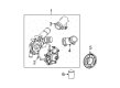 Ford Fusion Water Hose Diagram - 2S7Z-8A567-AD
