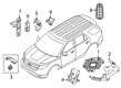 Ford Key Fob Diagram - GD9Z-15607-H