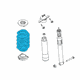 2020 Ford Escape Coil Springs Diagram - LX6Z-5560-B