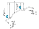 Ford Sway Bar Bracket Diagram - LX6Z-5B484-A