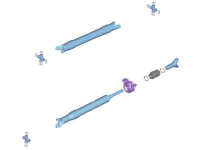 Ford HC3Z-4R602-FK Shaft Assembly - Drive