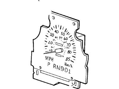 Mercury Marauder Instrument Cluster - 3W3Z-17255-FA