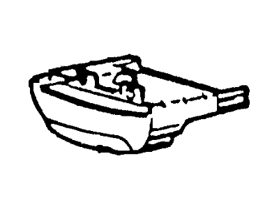 Ford F4TZ-1504810-C Receptacle And Housing