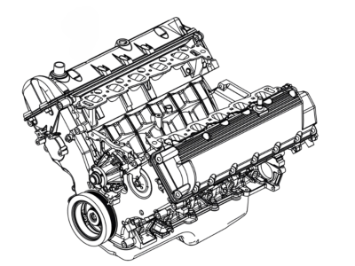 Ford AC2Z-6006-BRM Remanufactured Service Engine Assembly