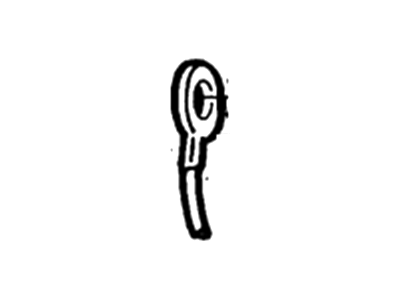 Ford E9TZ14301C Cable Assembly E9TZ14301C Ford Cable Assembly Illustration 1 of 1
