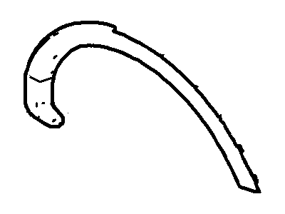Ford BB5Z-7829165-AA Moulding, Driver Side BB5Z-7829165-AA Ford Moulding, Driver Side Illustration 1 of 1