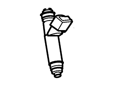 Ford YR3Z-9F593-AA Injector Assembly YR3Z-9F593-AA Ford Injector Assembly Illustration 1 of 1