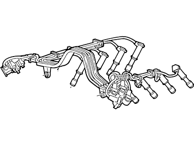 Lincoln F1AZ-12297-B Separator - Ignition Wire          