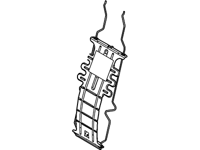Ford BW1Z-5464842-A Support - Seat Back - Lumbar BW1Z-5464842-A Ford Support - Seat Back - Lumbar Illustration 1 of 1