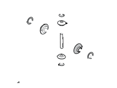 3C3Z-4237-AA Ford Kit - Differential Pinion Mate Illustration 1 of 1