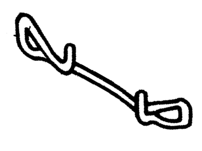 XS8Z-2B486-CA Ford Spring - Brake Caliper, Front Illustration 1 of 1