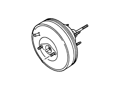 Mercury Brake Booster - F8CZ-2005-AA