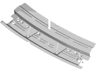 Ford DT1Z-6103408-B Header Assembly - Windscreen DT1Z-6103408-B Ford Header Assembly - Windscreen Illustration 1 of 1