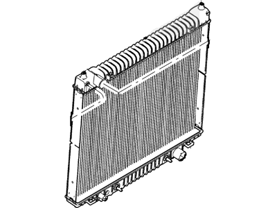 Ford 6C2Z-8005-AA Radiator Assy