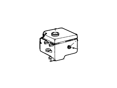 Lincoln 2F3Z-8A080-AC Tank Assembly - Radiator Overflow