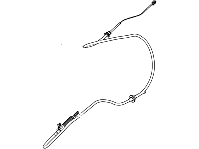 Mercury 6W3Z-7E395-A Cable Assembly - Selector Lever Control