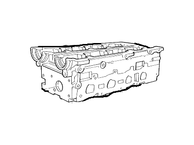 Mercury F7RZ-6049-CA Cylinder Head Assembly
