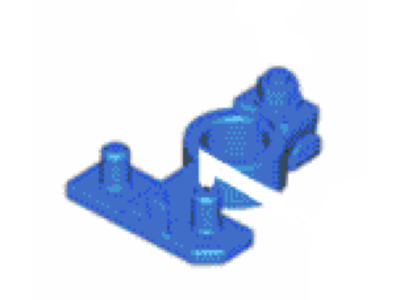 Ford 6G9Z-14450-A Bolt - Battery Clamp 6G9Z-14450-A Ford Bolt - Battery Clamp Illustration 1 of 1