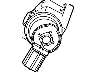 Ford 1F2Z-9F715-AA Idle Speed Control 1F2Z-9F715-AA Ford Idle Speed Control Illustration 1 of 1