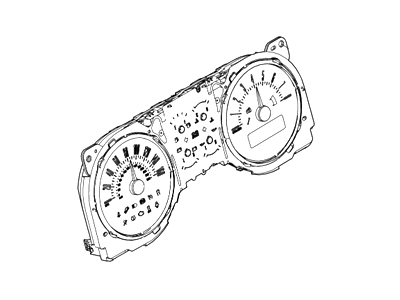 Ford CR3Z-10849-AC Instrument Cluster