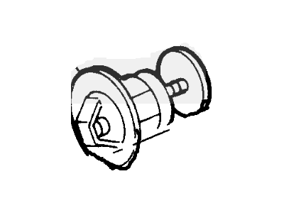 Ford XS4Z-8592-TB Connection Water Outlet