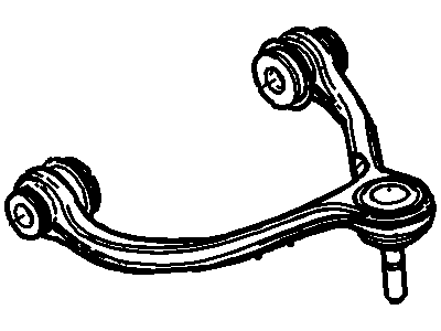 6W1Z-3084-AA Ford Arm Assembly - Front Suspension, Passenger Side Illustration 1 of 1