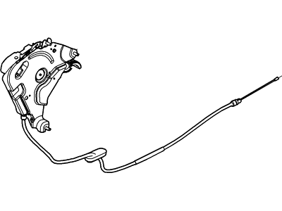 Ford 6L3Z-2853-A Cable Assembly - Parking Brake